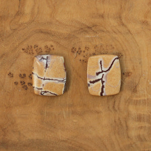 Custom Sonora Jasper Earrings - Choose Your Stones - Silversmth Earrings