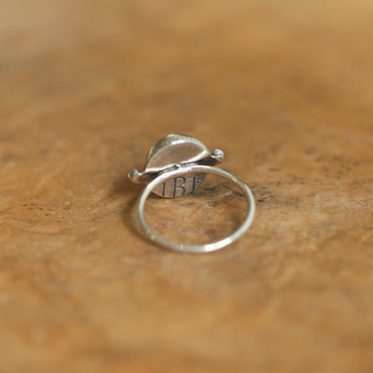 Custom Rhodochrosite Ring - Sterling Silver - Choose Your Stone