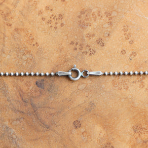 Hessonite Garnet Sweetheart Necklace - Garnet Pendant - Red Garnet Jewelry - .925 Sterling Silver