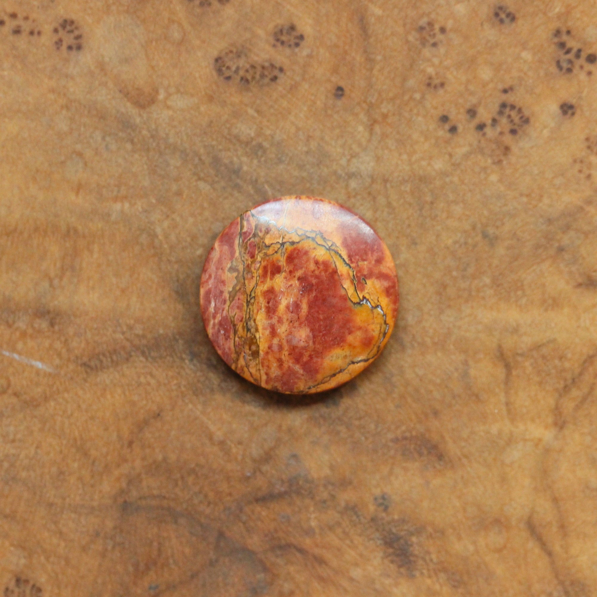 Custom Red Creek Jasper Bolo Necklace - Cherry Creek Jasper - Choose Your Stone