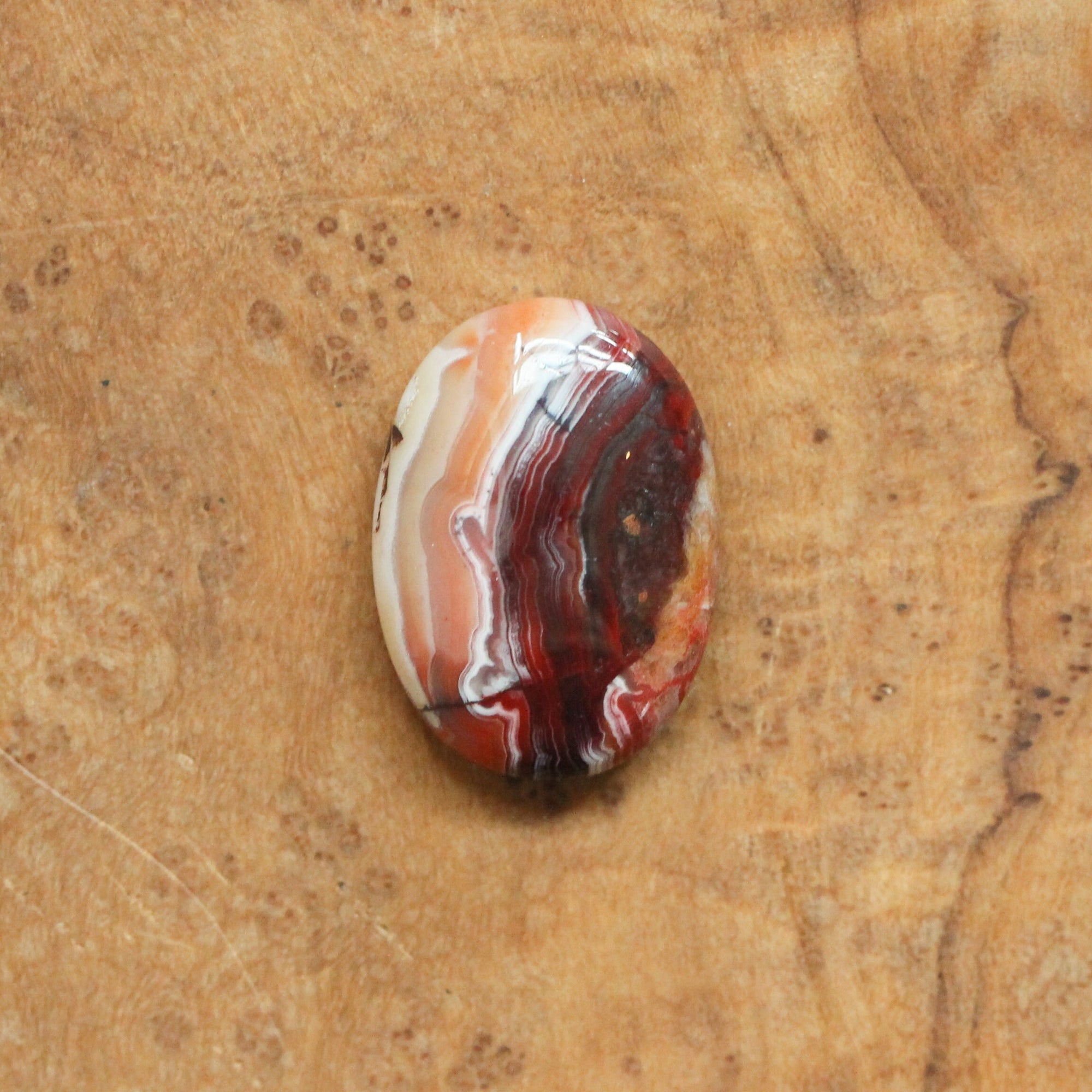 Laguna Lace Agate Boho Ring - .925 Sterling Silver - Choose Your Own Stone - Silversmith Ring