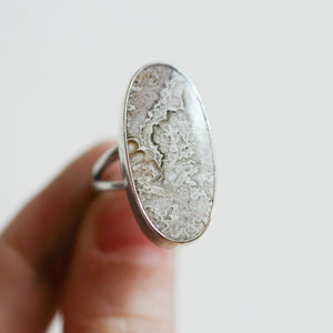 Choose Your Stone: Sterling Silver Crazy Lace Agate Ring - Silversmith Design