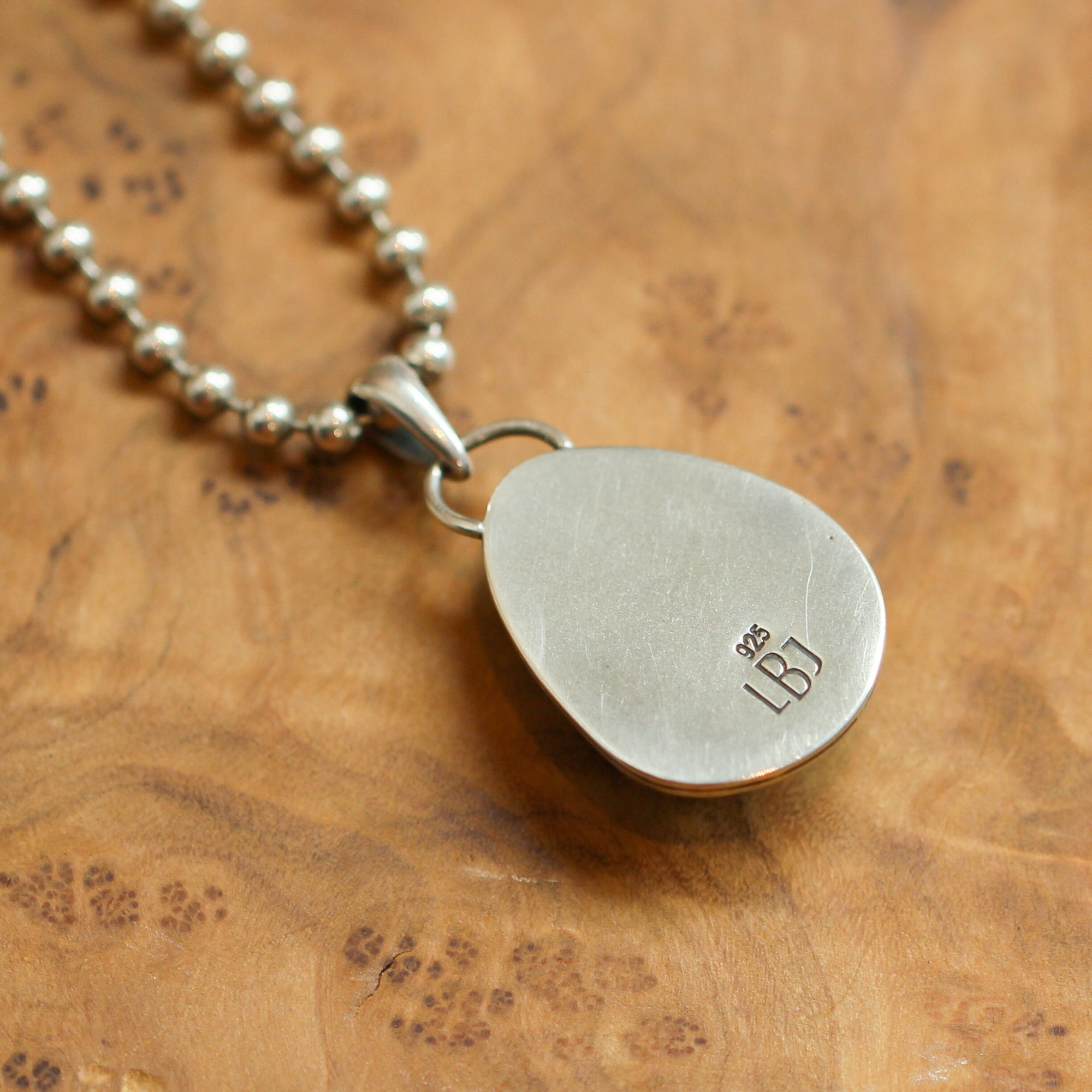 Amethyst Pendant -Heartland Pendant - Purple Amethyst Necklace - Silversmith Pendant