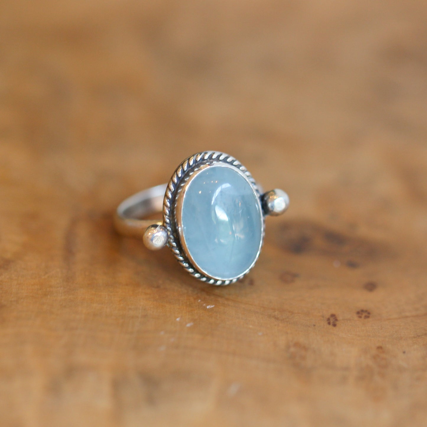 Custom Morganite Ring - Choose Your Beryl Stone - Sterling Silver