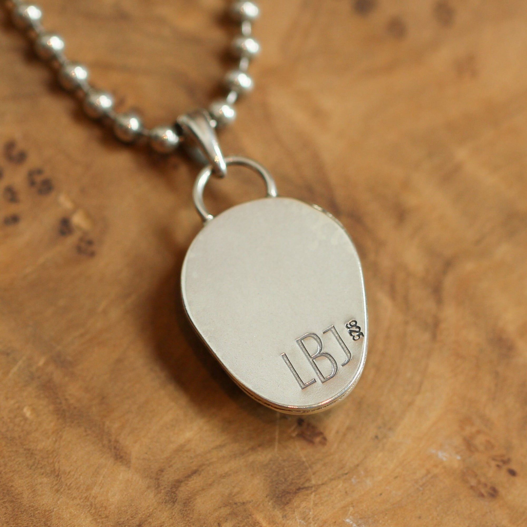 Moss Agate Pendant - .925 Sterling Silver - Rose Cut Moss Agate - Choose Your Stone