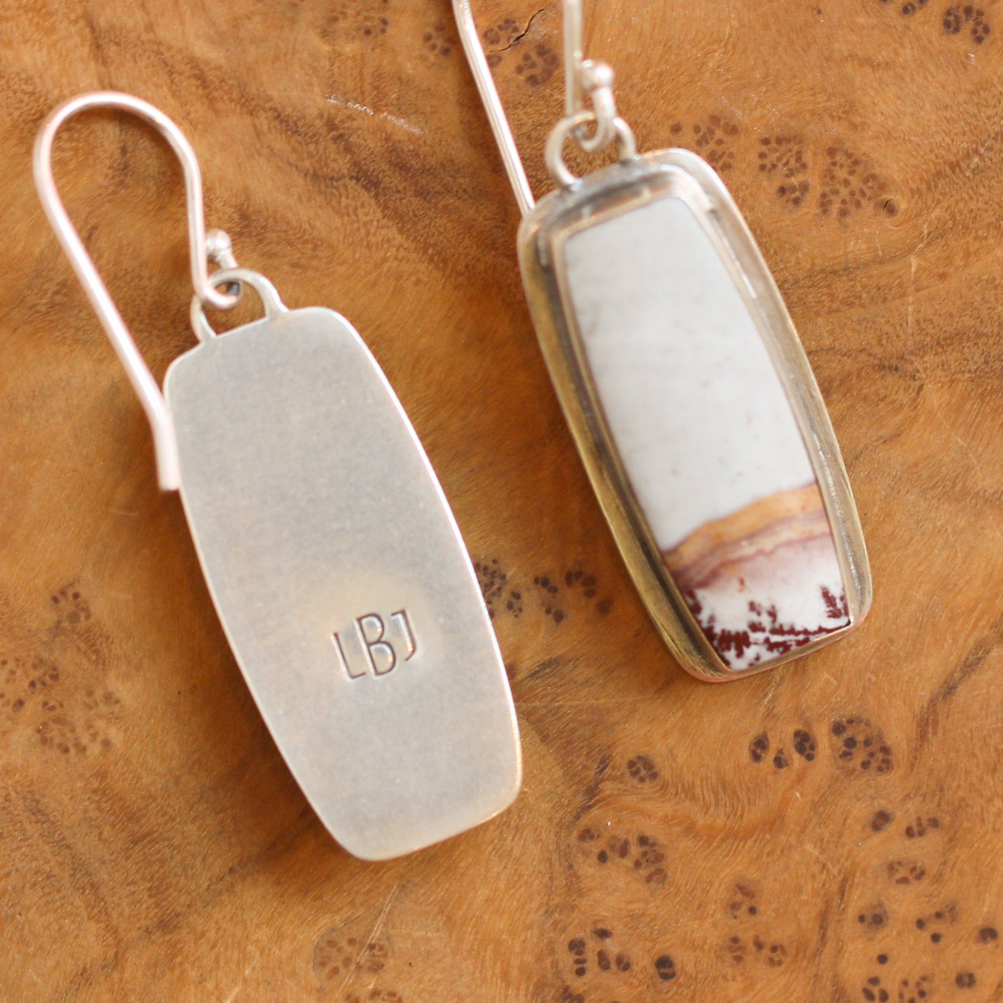 Sonora Jasper Earrings - Choose Your Pair - Earthy Jasper Drop Earrings - Silversmith Earrings