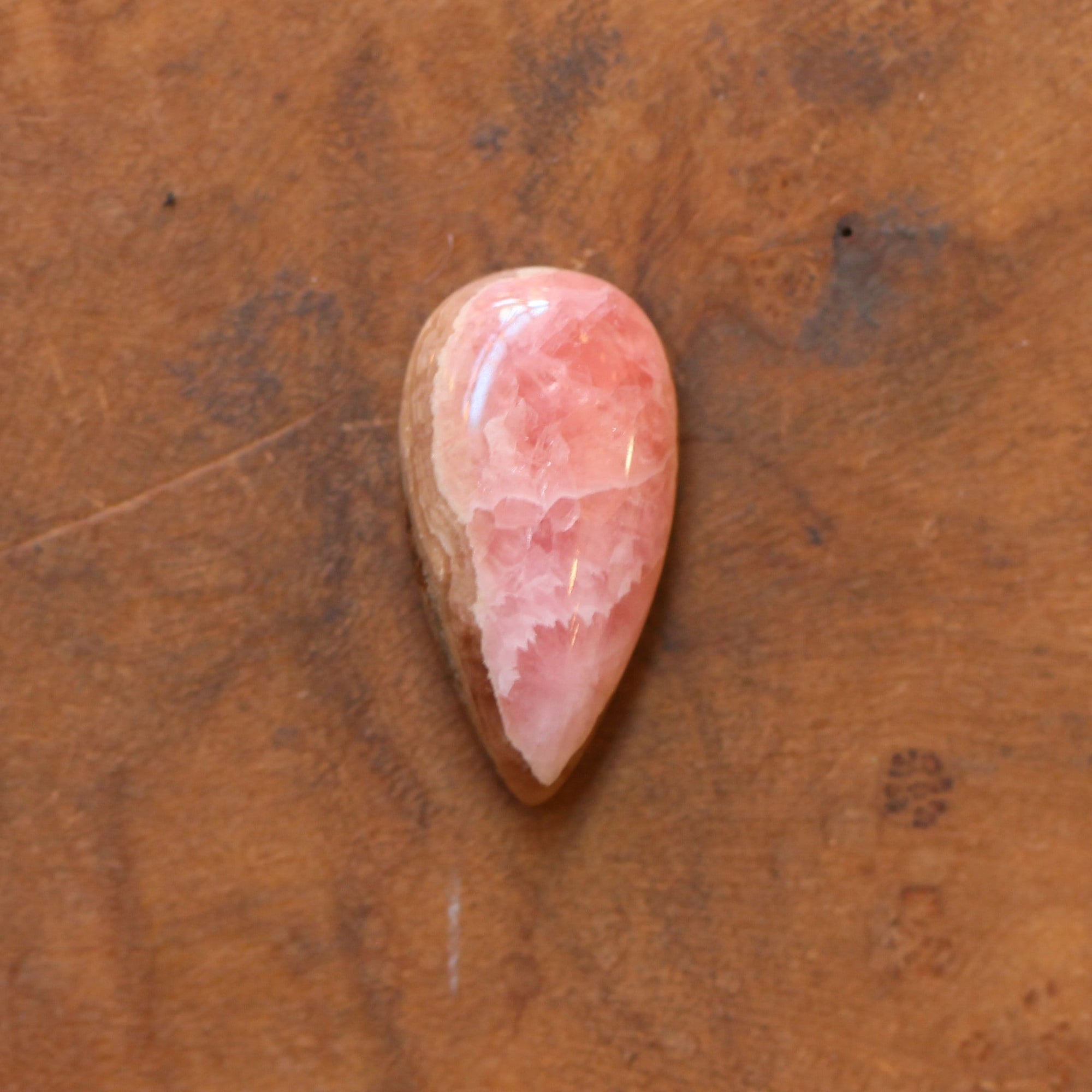 Rhodochrosite Pendant - Sweetheart Pendant - Choose Your Stone - Sterling Silver