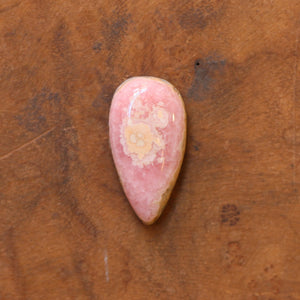 Sweetheart Pendant - Rhodochrosite Pendant - Silversmith Pendant - Sterling Silver