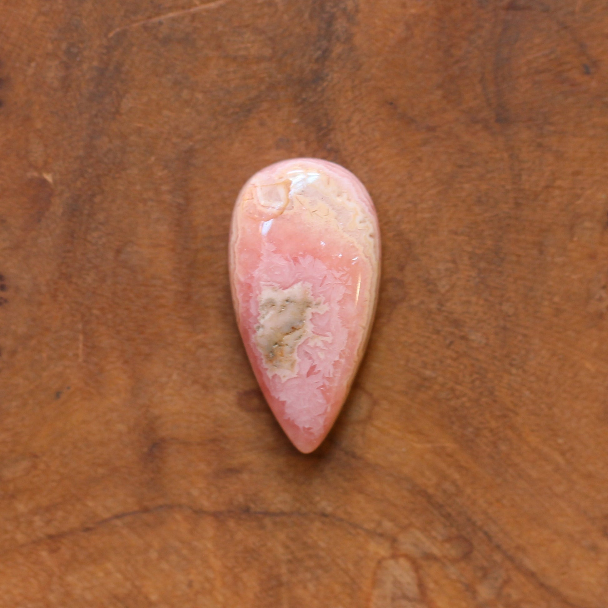 Rhodochrosite Pendant - Sweetheart Pendant - Choose Your Stone - Sterling Silver