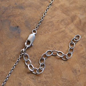 Lapis Lazuli Necklace - Faceted Lapis Pendant - Silversmith Pendant - Lapis Necklace