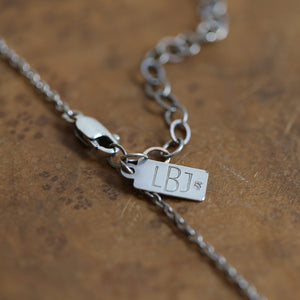 Dainty Turquoise Necklace - Bright Eyes Pendant - Sterling Silver - Includes Chain