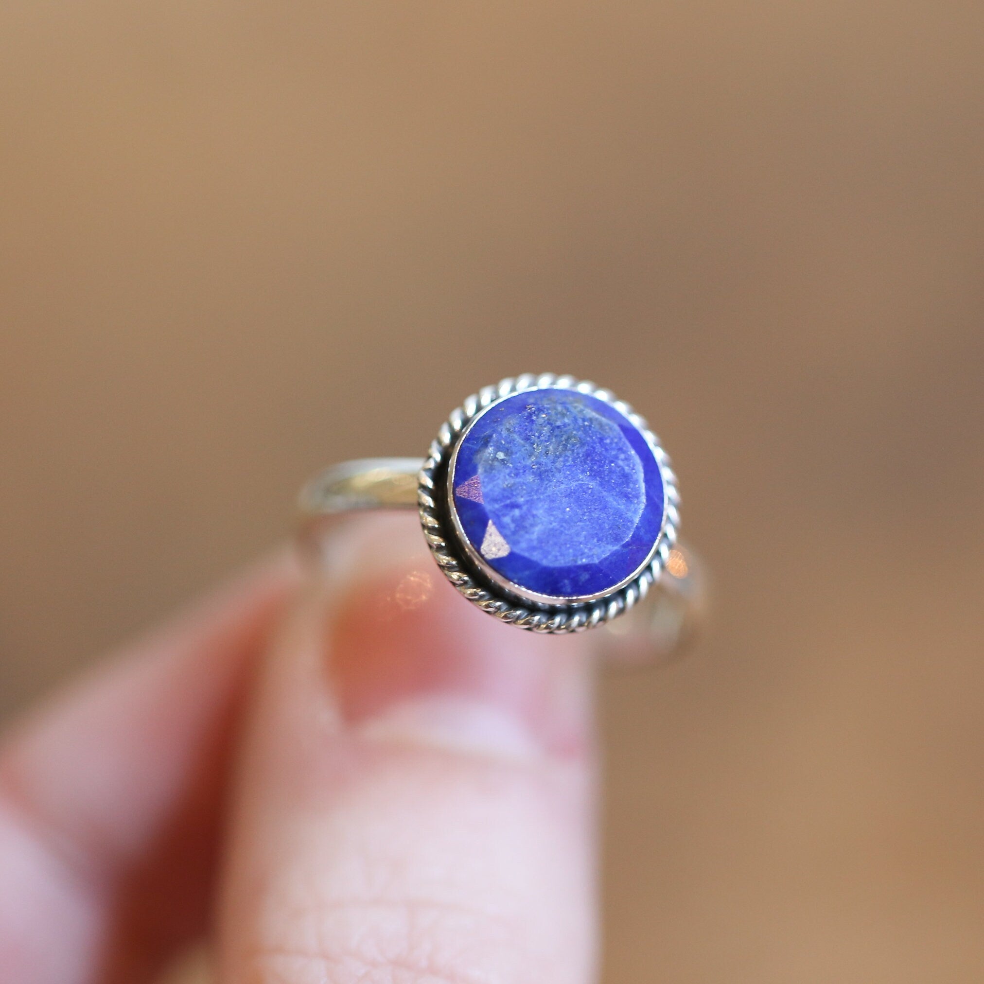 Lapis Lazuli Ring | Sterling Silver | Linda Blackbourn Jewelry
