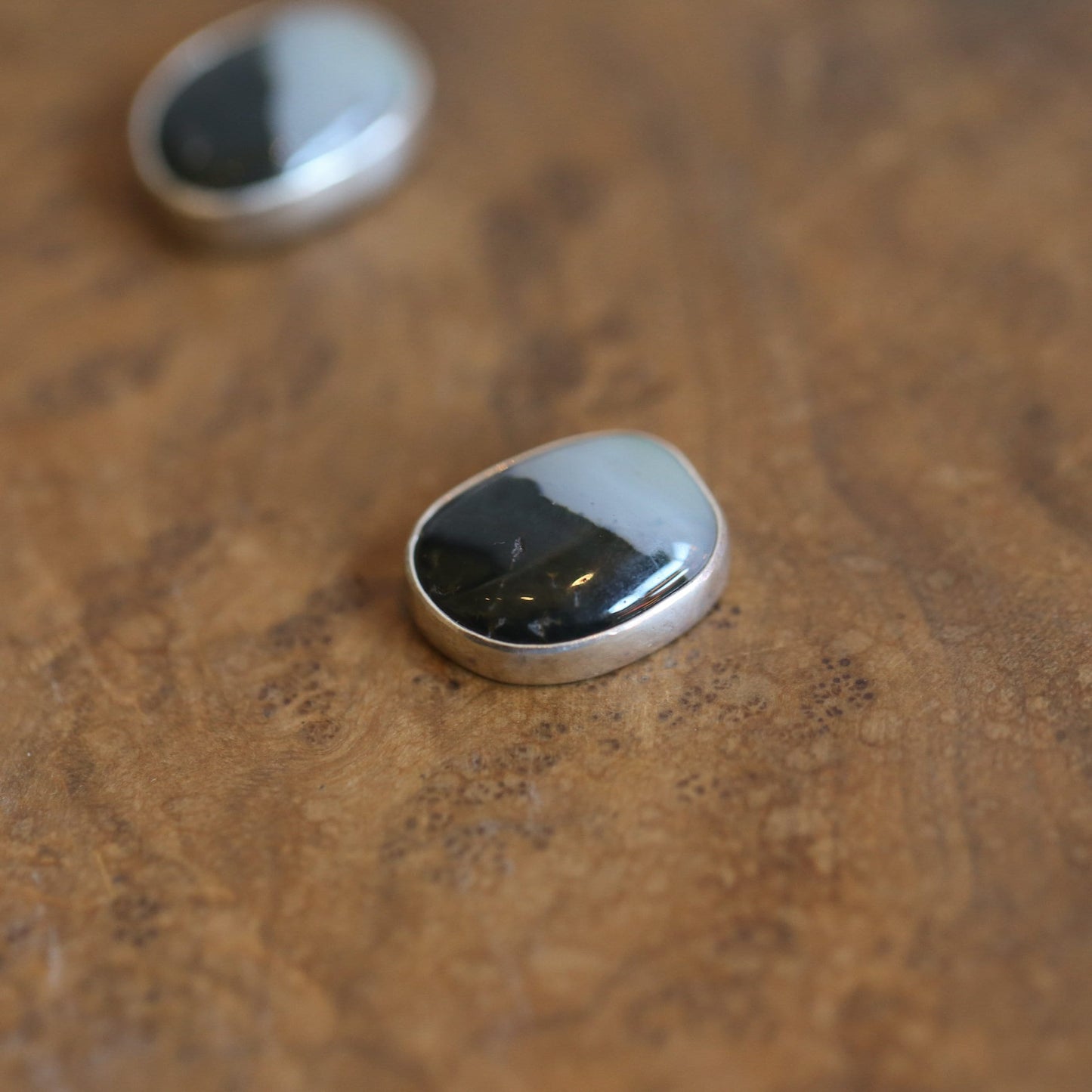 Ocean Jasper Posts - Sterling Silver - Jasper Stud Earrings