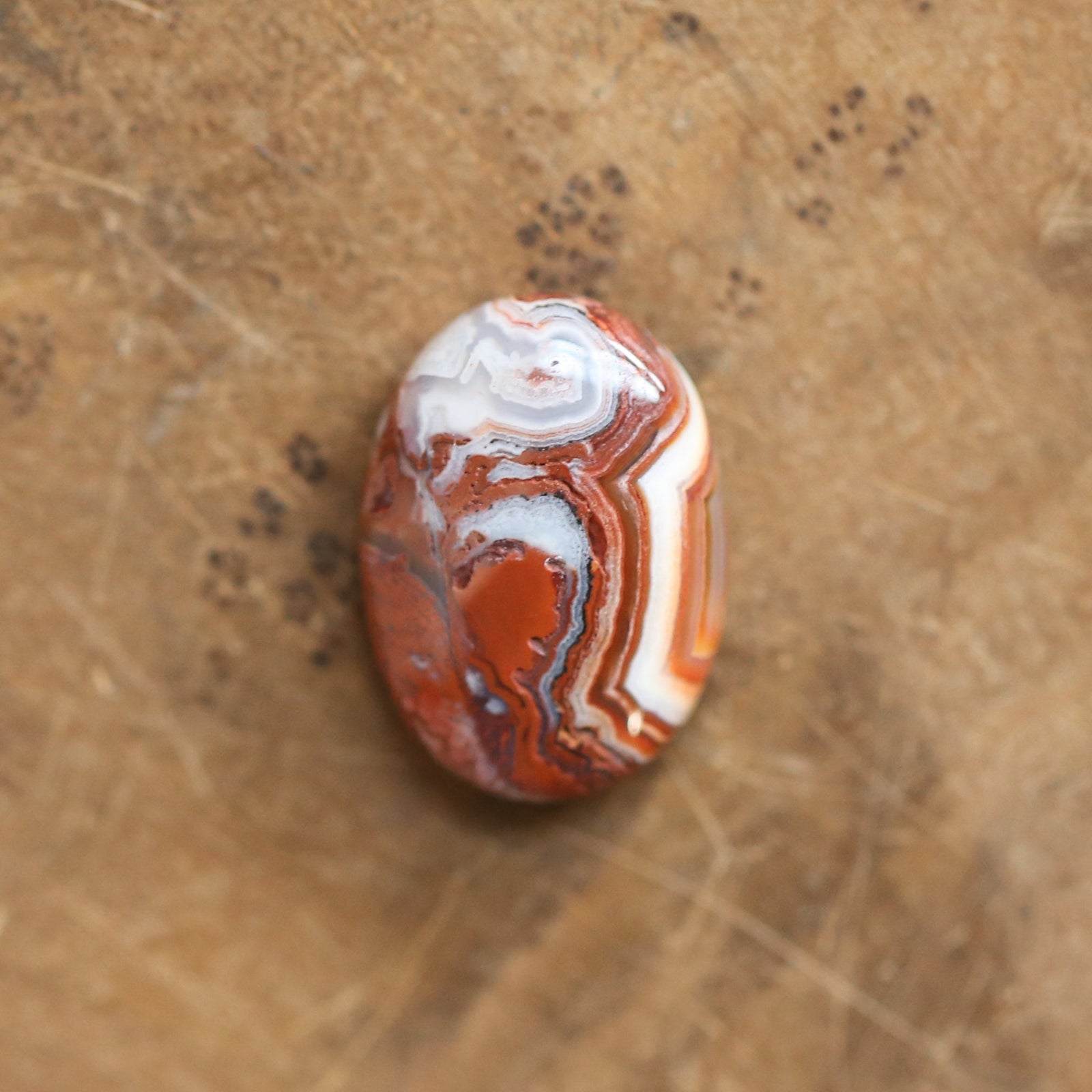 Laguna Lace Agate Boho Ring - .925 Sterling Silver - Choose Your Own Stone - Silversmith Ring