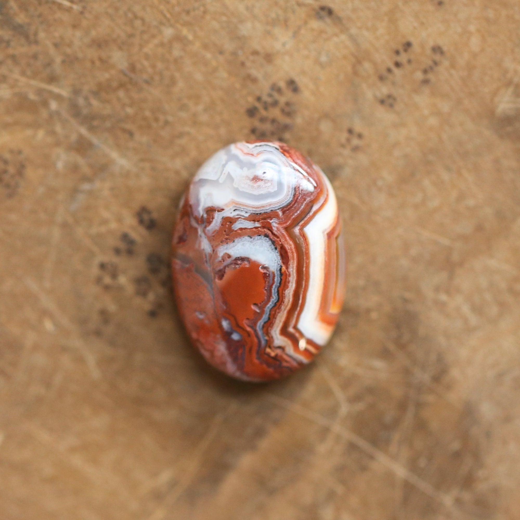 Laguna Lace Agate Boho Ring - .925 Sterling Silver - Choose Your Own Stone - Silversmith Ring