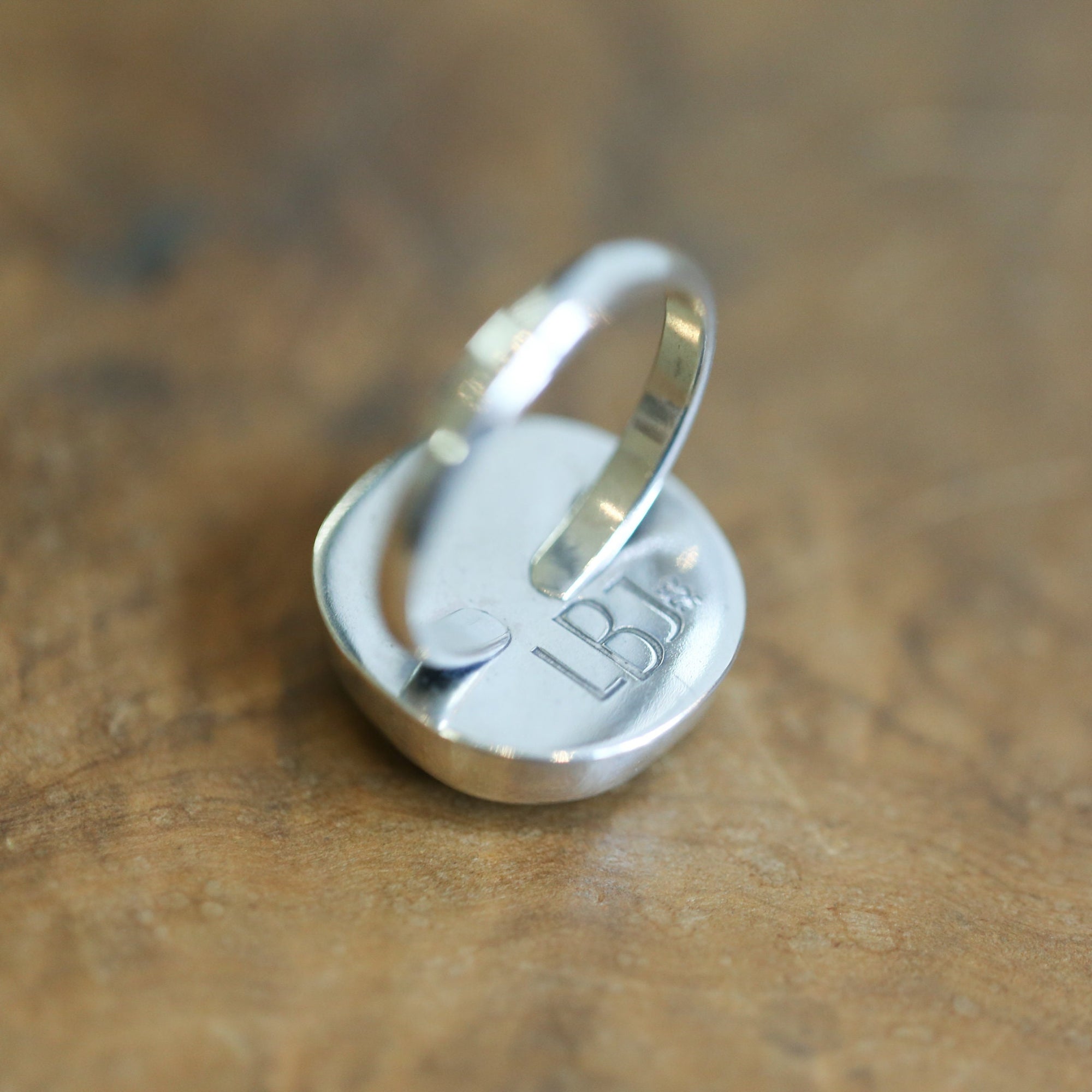 Sierra Nevada Turquoise Ring - OOAK Turquoise Ring - Ready to Ship - Silversmith