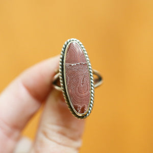 Ready to Ship - Sonora Jasper Boho Ring - Sonora Jasper Ring - .925 Sterling Silver - Silversmith Ring