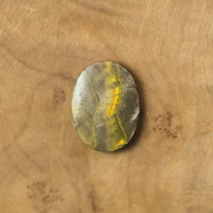 Boho Ring in Bumble Bee Jasper - Bumble Bee Jasper Ring - Silversmith Ring