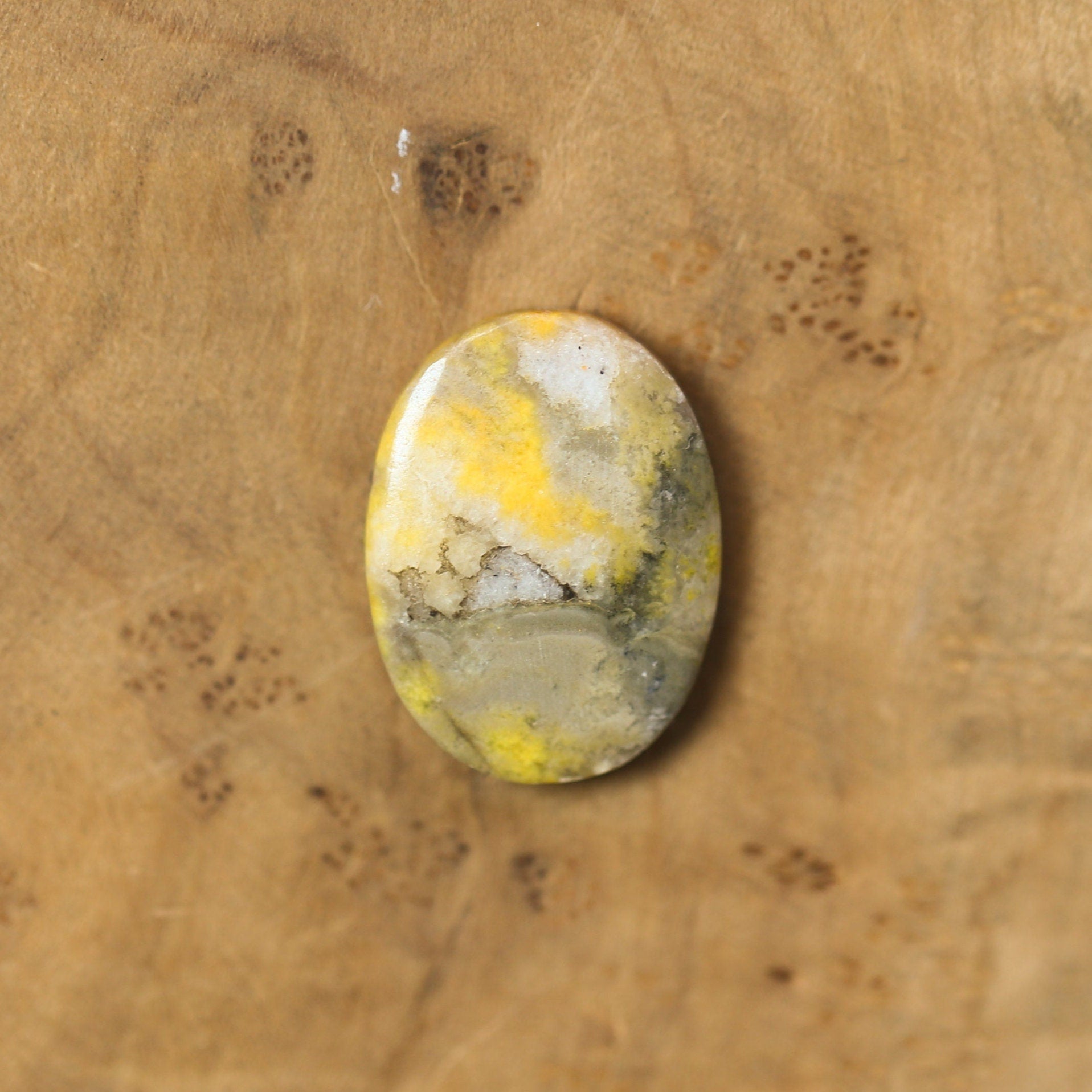 Boho Ring in Bumble Bee Jasper - Bumble Bee Jasper Ring - Silversmith Ring