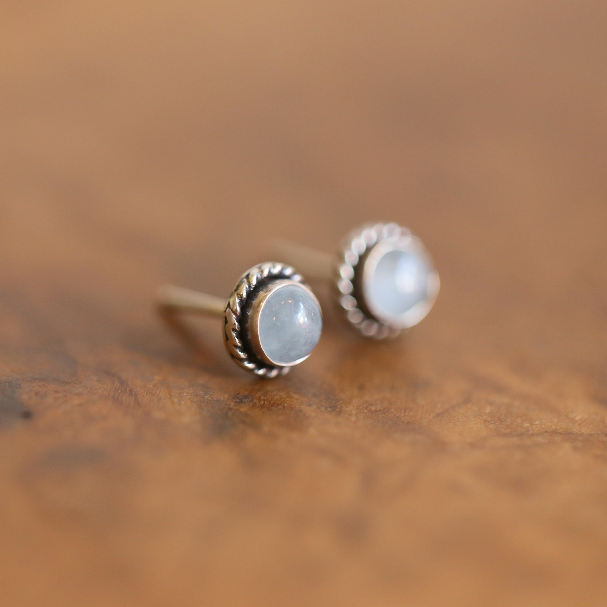 Aquamarine Posts - Aquamarine Studs - March Birthstone - Aquamarine Earrings