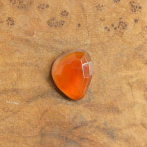 Heartland Pendant- Carnelian Pendant - Faceted Carnelian Necklace - Silversmith Pendant