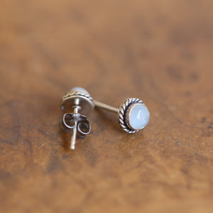 Aquamarine Posts - Aquamarine Studs - March Birthstone - Aquamarine Earrings