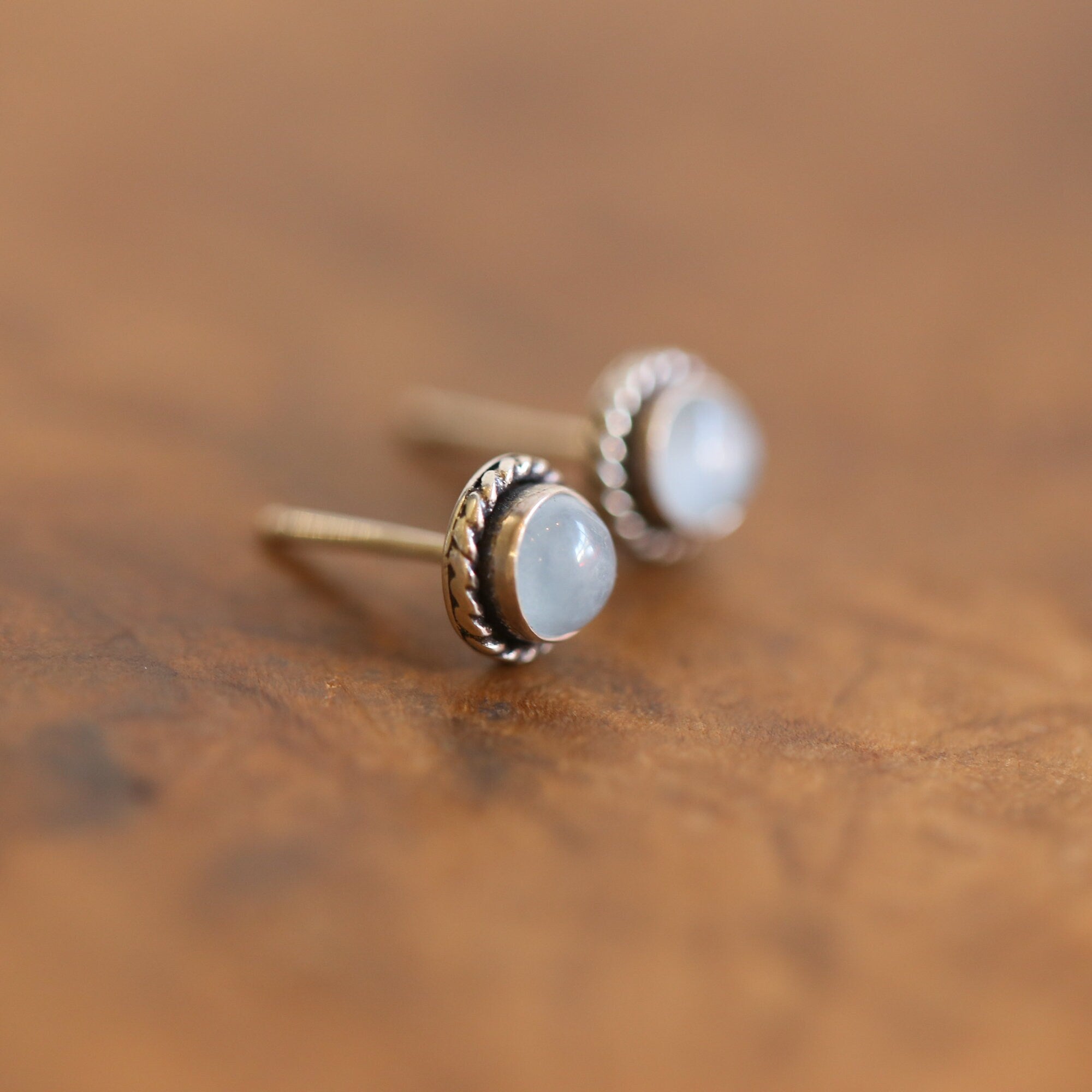 Aquamarine Posts - Aquamarine Studs - March Birthstone - Aquamarine Earrings