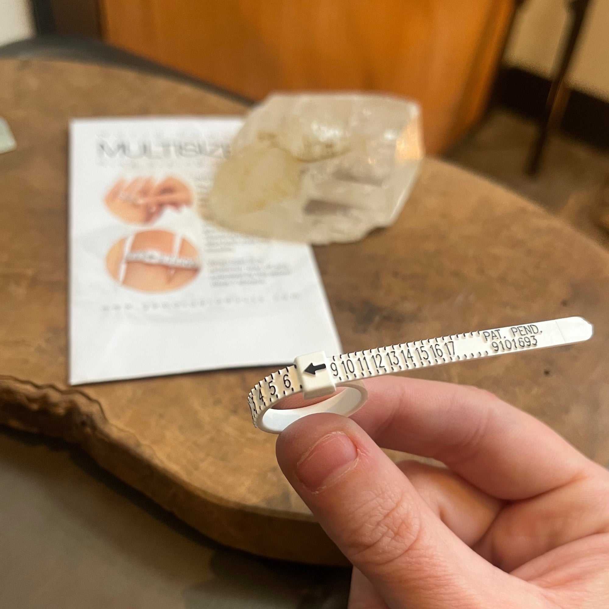 Ring Sizer - Free Shipping - Whole and Half Sizes