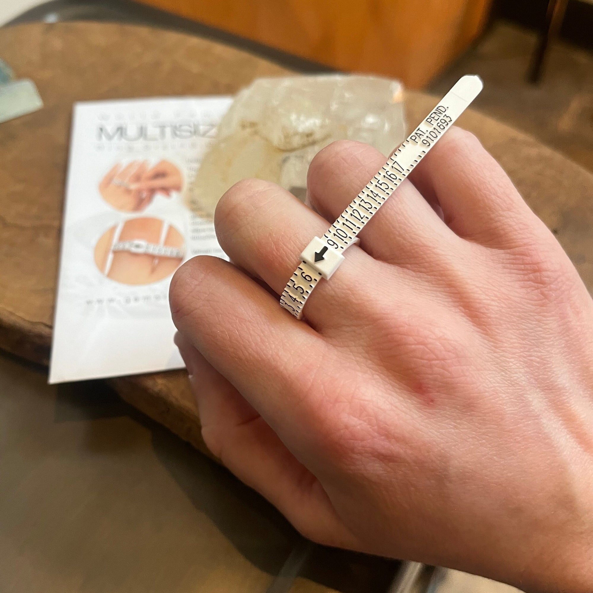 Ring Sizer - Free Shipping - Whole and Half Sizes