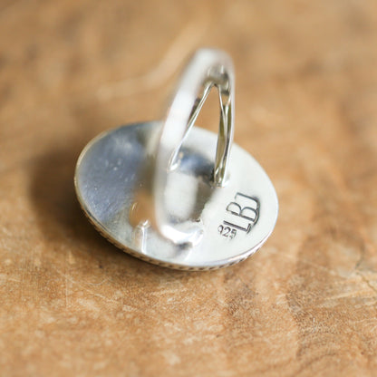Boho Spiny Oyster Ring - Sterling Silver Chili Pepper Jewelry