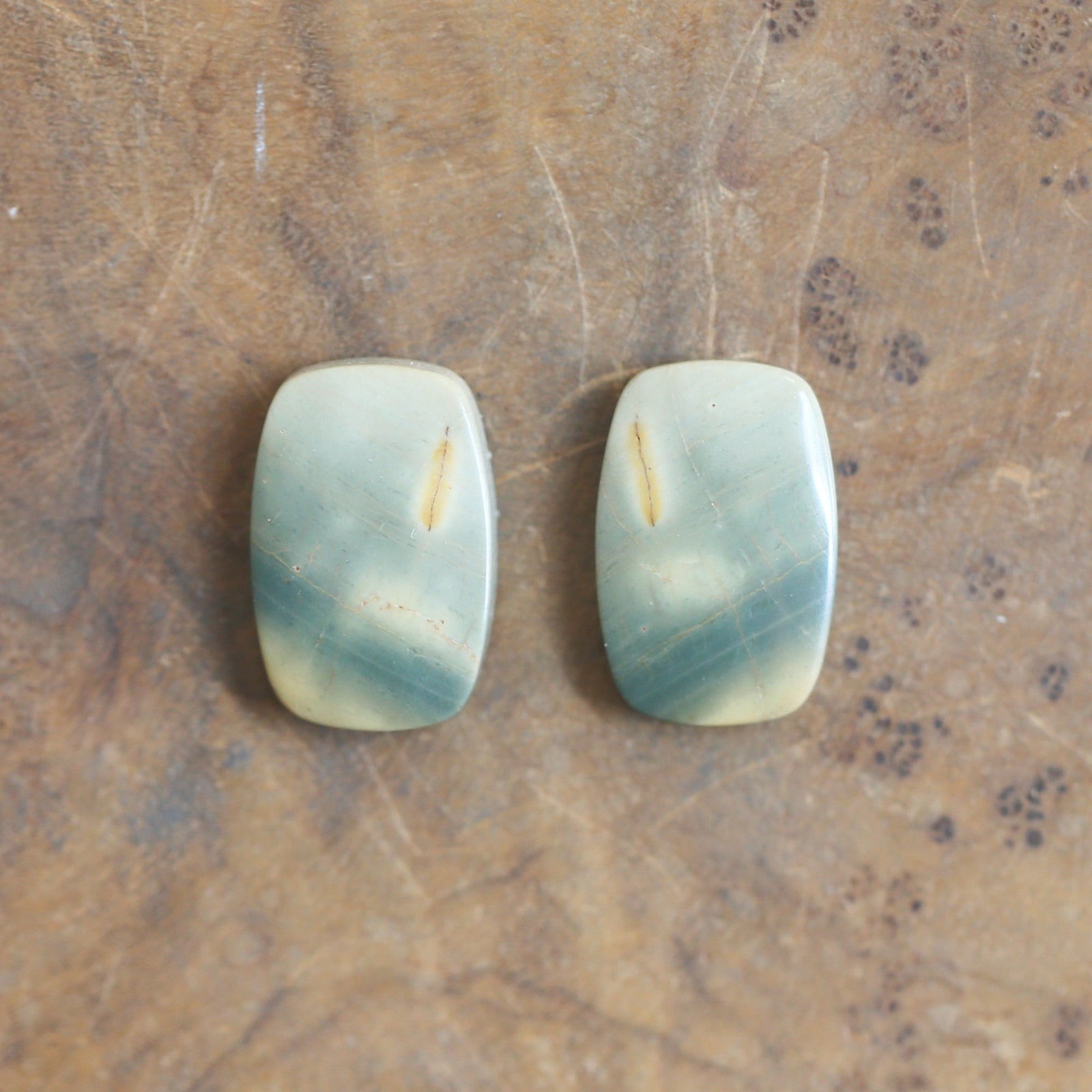 Red Creek Jasper Earrings - .925 Sterling Silver Ring - Choose Your Stone