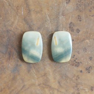 Red Creek Jasper Earrings - .925 Sterling Silver Ring - Silversmith - Jasper Drop Earrings