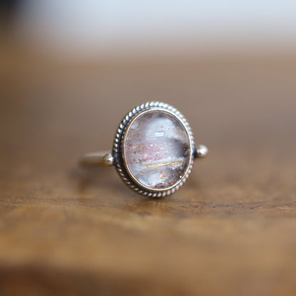 Sunstone Delica Ring - .925 Sterling Silver - Choose Your Stone