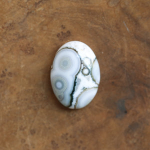 CUSTOM Ocean Jasper Boho Ring - .925 Sterling Silver - Choose your AAA Stone