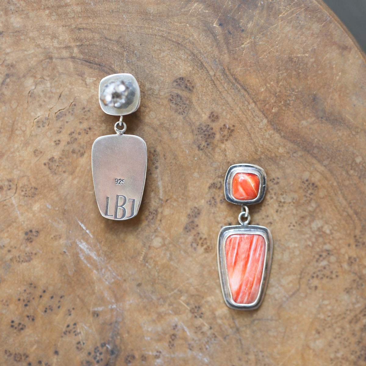 Spiny Oyster Earrings | Sterling Silver