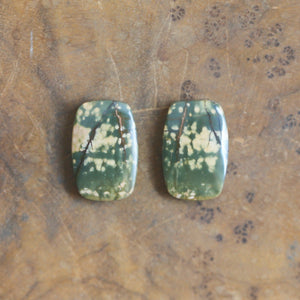Red Creek Jasper Earrings - .925 Sterling Silver Ring - Silversmith - Jasper Drop Earrings