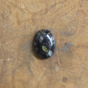 Boho Ring - Black Fossil Ring - Silversmith Ring - Boho Ring - Natural Fossil