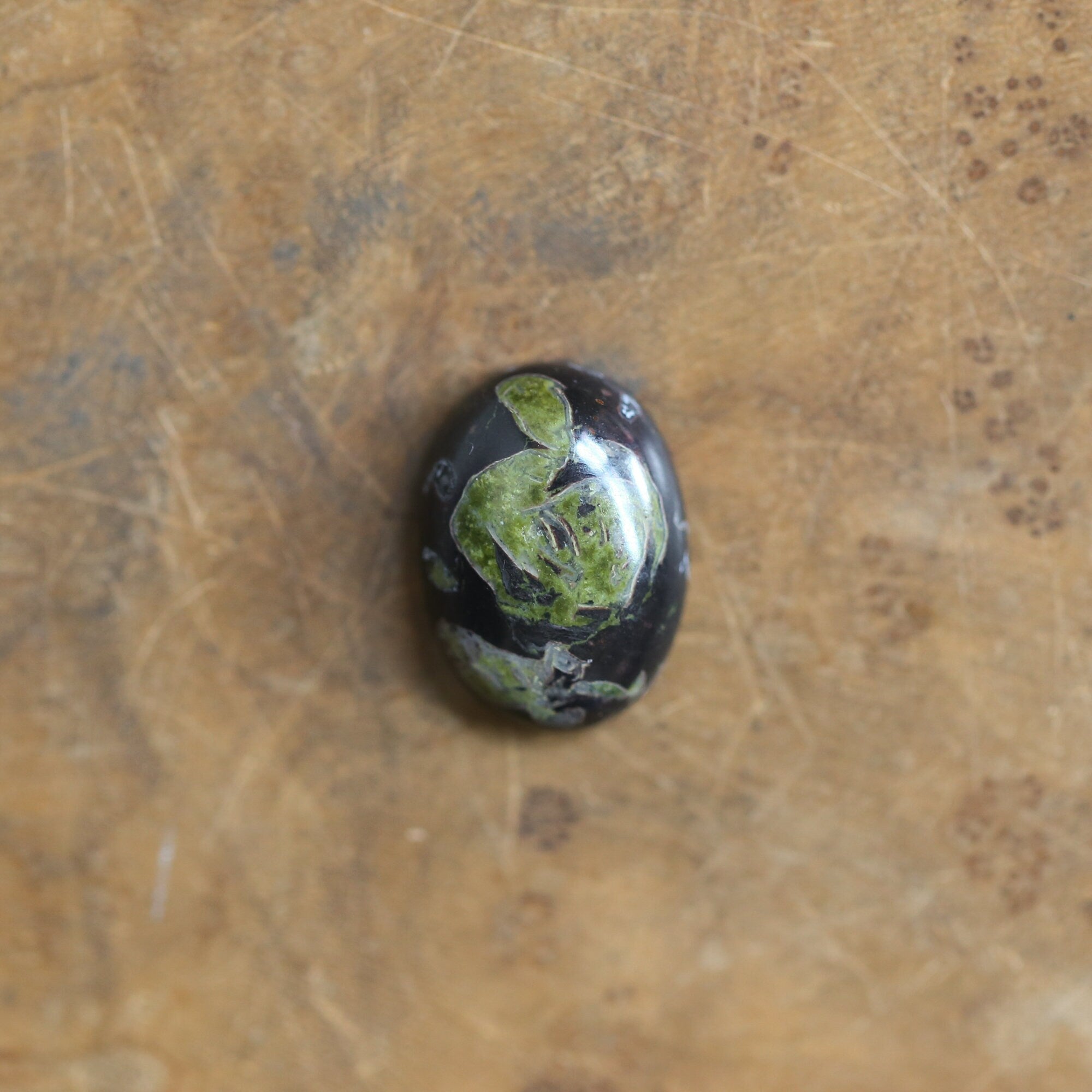 Boho Ring - Black Fossil Ring - Silversmith Ring - Boho Ring - Natural Fossil