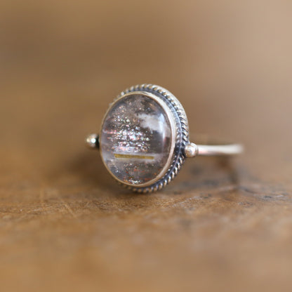 Sunstone Delica Ring - .925 Sterling Silver - Choose Your Stone