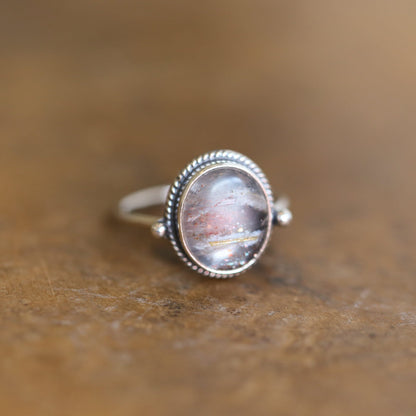 Sunstone Delica Ring - .925 Sterling Silver - Choose Your Stone