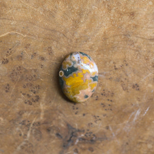 Sterling Silver Ocean Jasper Pendant – Labradorite Accent, Silversmith Jewelry