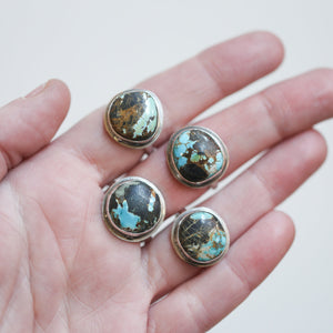Ready to Ship Sierra Nevada Turquoise Ring - OOAK Turquoise Ring - Silversmith