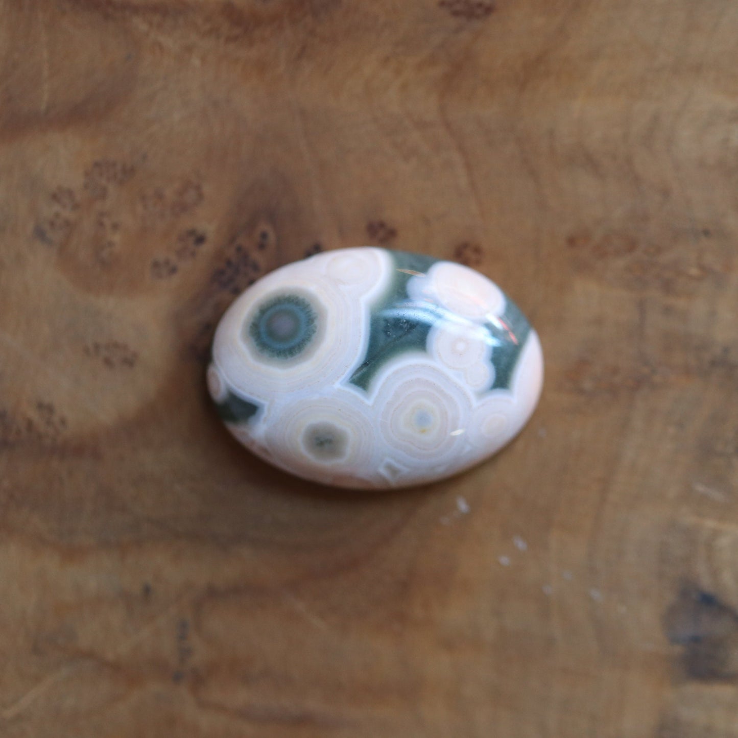 Custom Ocean Jasper East-West Center Stone Necklace - .925 Silversmith - Choose Your Stone