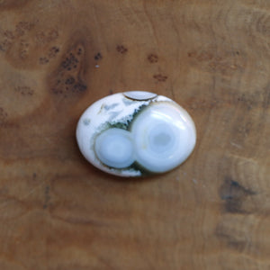 Custom Ocean Jasper East-West Center Stone Necklace - .925 Silversmith - Choose Your Stone