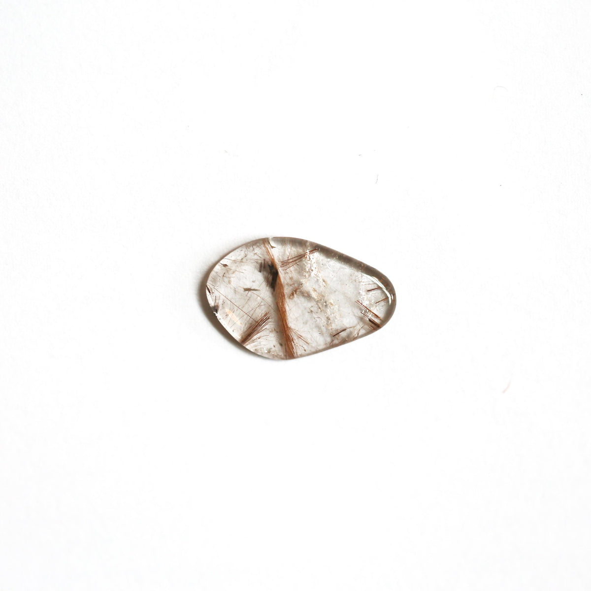 Copper Rutilated Quartz Pendant | 14K Gold | Sterling Silver
