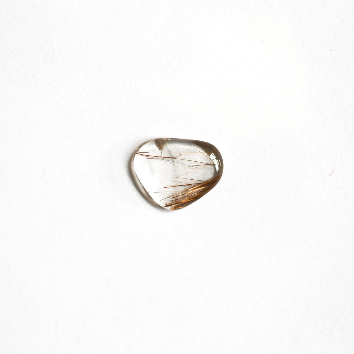 Copper Rutilated Quartz Pendant | 14K Gold | Sterling Silver