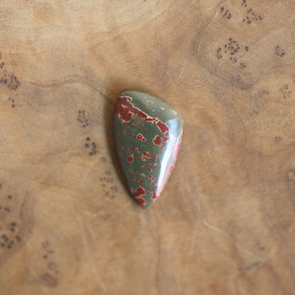 Hammered Sterling Silver Red Creek Jasper Ring - Silversmith Jewelry - Choose Your Stone