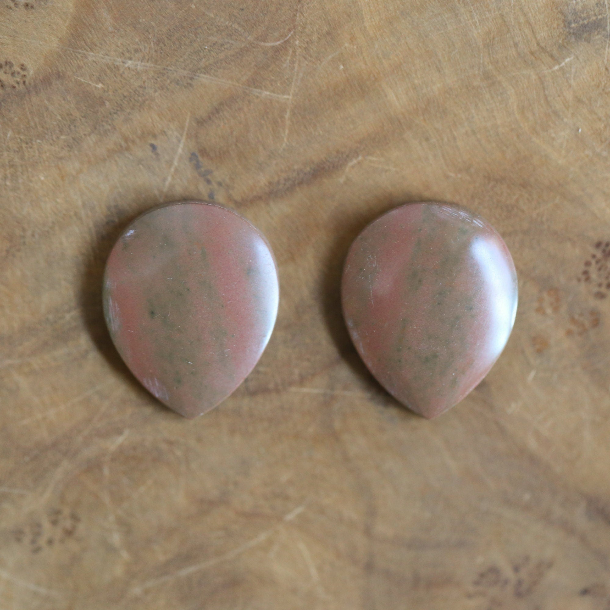 CUSTOM Red Creek Jasper Earrings - Sterling Silver - Cherry Creek Jasper