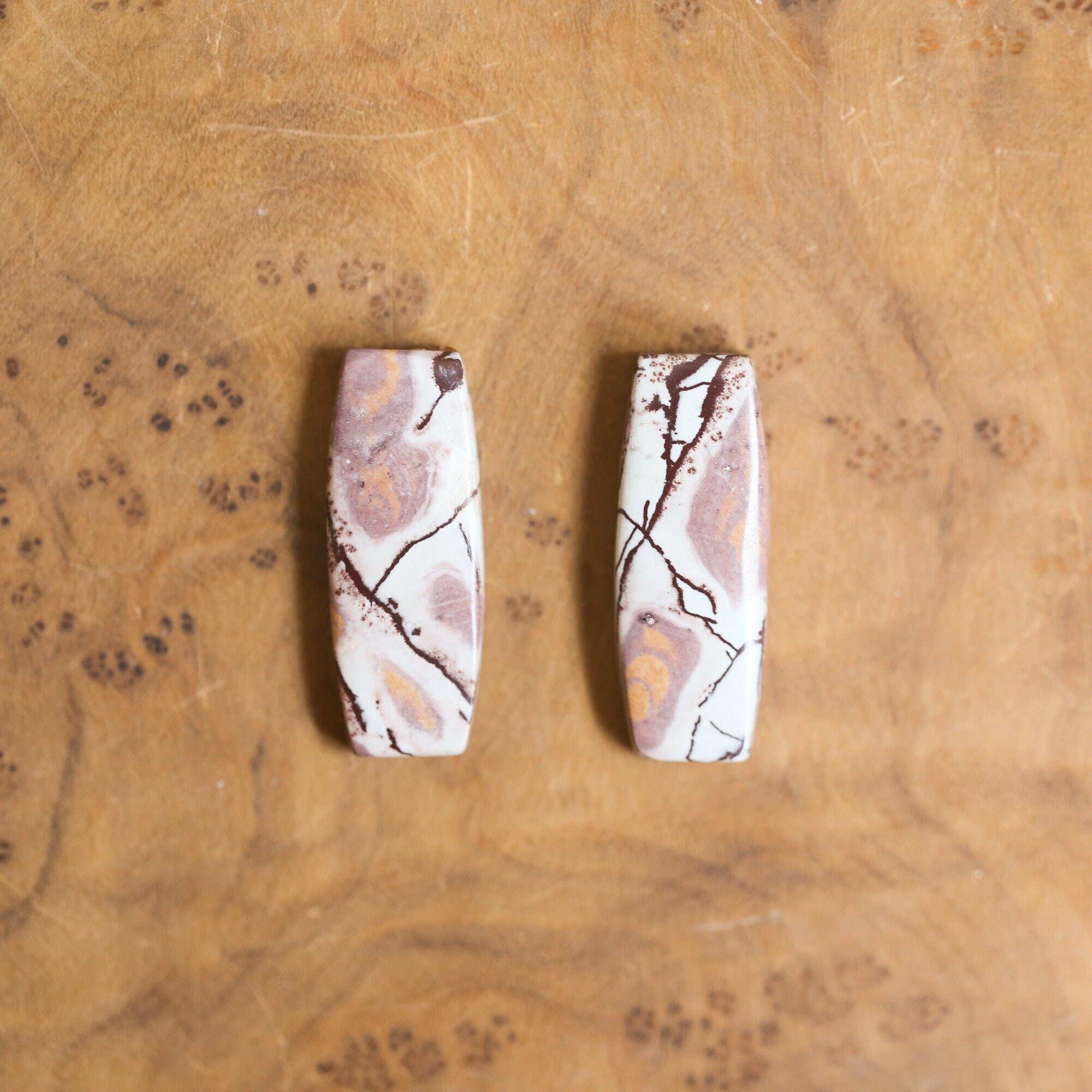 Sonora Jasper Earrings - Choose Your Pair - Earthy Jasper Drop Earrings - Silversmith Earrings