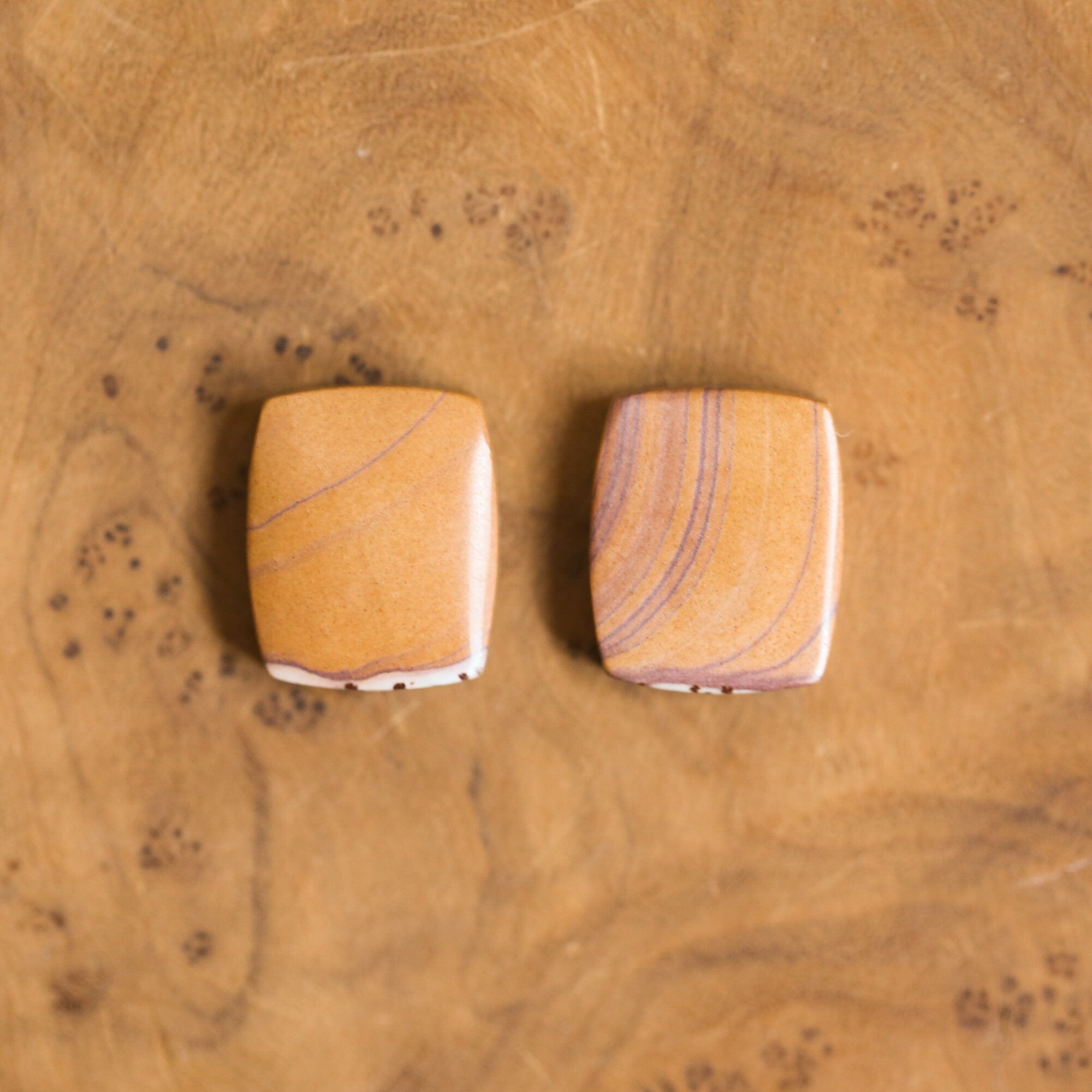 Custom Sonora Jasper Earrings - Choose Your Stones - Silversmth Earrings